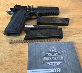 Rock Island Tac Ultra FS 1911 9mm/22 TCM Combo - 1 of 9