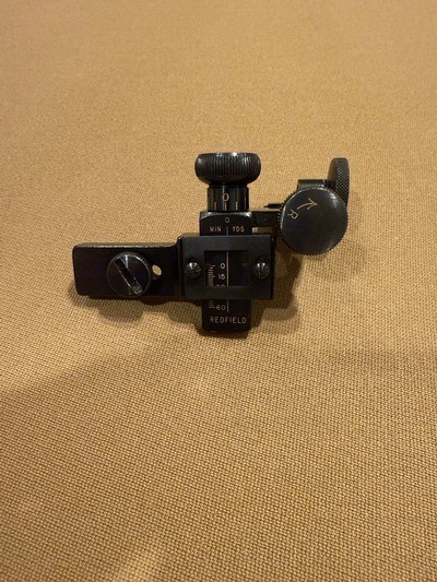 Redfield International Rear Sight + Olympic Front Sight