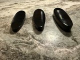 Buffalo horn buttplates - 3 of 4