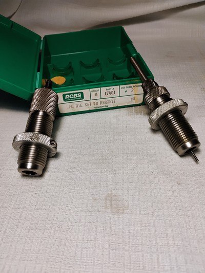 RCBS 17401 FL LOADING DIE AND SEATING DIE FOR 30HERRETT