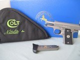 Colt Mustang Pocketlite NITELITE .380 acp 1994 1 0f 200 Custom Shop Complete LNIB - 1 of 15