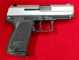 " SOLD " H&k USP 45 Compact SS/Blk - 2 of 7