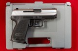 " SOLD " H&k USP 45 Compact SS/Blk - 1 of 7