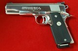"SOLD" Colt 1911 Series 80 MK IV Gold Cup National Match
45acp Bright Stainless - 7 of 16