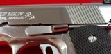 "SOLD" Colt 1911 Series 80 MK IV Gold Cup National Match
45acp Bright Stainless - 15 of 16
