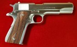 '' SOLD '' Colt Government Series 70 Nickel - 1 of 14