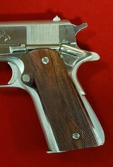 '' SOLD '' Colt Government Series 70 Nickel - 6 of 14