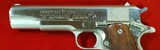 '' SOLD '' Colt Government Series 70 Nickel - 5 of 14