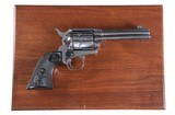 "SOLD" COLT SAA 45LCNICKEL4 3/4'' BARREL - 1 of 12