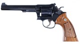 "Sold" SMITH & WESSON
MODEL 14-3
BLUED FINISH
5 7/8" BARREL
6 ROUND
38SPL
SINGLE ACTION ONLY - 5 of 9