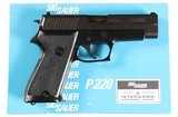 SIG SAUER P220 45acp W GERMAN MADE
BOX & PAPERS - 3 of 9