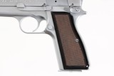"Sold" BROWNING
HIGH POWER
HARD CHROME
WOOD GRIPS
9MM
4 3/4" BARREL
1 MAG
MFD YEAR 1989 - 4 of 10