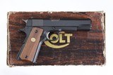 COLT
1911
SERIES 70 MARK IV
BLUED
5" BARREL
45 ACP
WOOD GRIPS - 1 of 13