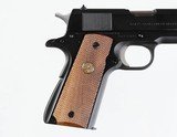 "SOLD" COLT
GOVERNMENT MK IV SERIES 70
BLUED
5"
DIAMOND CHECKERED WOOD - 3 of 12