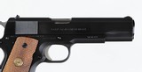 "SOLD" COLT
GOVERNMENT MK IV SERIES 70
BLUED
5"
DIAMOND CHECKERED WOOD - 4 of 12