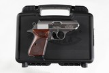 "Sold" WALTHER
PPK/S
SS " FIRST EDITION "
ROSEWOOD GRIPS
NEW IN BOX - 1 of 8