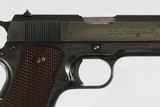 COLT
GOVERNMENT
5"
BLUED
45ACP
POLYMER CHECKERED GRIPS
MFD YEAR 1947 - 2 of 13