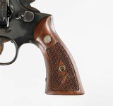 "SOLD" SMITH & WESSON
K38
BLUED
38 SPL
6 ROUND
MFD YEAR 1957
WOOD GRIPS - 5 of 10