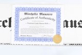 MITCHELLS MAUSER
PREMIUM GRADE
YUGO
M24/47
CERTIFICATE OF AUTHENTICITY
BOX - 17 of 17