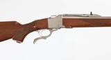 "Sold" RUGER
NO.1
STAINLESS
22"
30-30
TRADITIONAL WOOD STOCK
EXCELLENT CONDITION
BOX AND PAPERWORK - 1 of 6