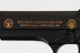 BERETTA
M9
FIRST DECADE AMERICA'S DEFENDER
ARMY,NAVY,AIR FORCE,MARINES
CRIMSON TRACE LASER GRIP - 8 of 14