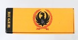RUGERBLACKHAWKBLUED4 3/8"6 SHOT357MAGRUBBER GRIPSYELLOW RUGER BOX AND PAPERS - 11 of 12