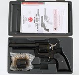 "Sold" RUGER
VAQUERO
BLUED
5 1/2"
45ACP/45LC
EXCELLENT CONDITION
BOX/PAPERWORK - 12 of 13