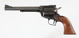"PENDING" RUGER
SUPER BLACKHAWK
MFD YEAR 1960 2ND YEAR
7 1/2"
BLUED
44 MAG
(RARE) - 5 of 14