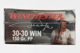 WINCHESTER
100 YEARS OF JOHN WAYNE
30-30
20ROUNDS
150GR PP - 2 of 2