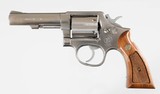 SMITH & WESSON
65
STAINLESS
4"
357 MAG
6 SHOT
DIAMOND CHECKERED WOOD
EXCELLENT - 5 of 13