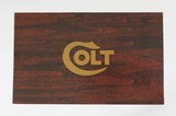 COLT
PYTHON
BLUED
3"
357 MAG
WOOD GRIPS
BOX
AND
FACTORY LETTER - 14 of 17