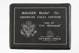 MAUSER
HSC 4991 OF 5000 AMERICAN EAGLE EDITION 380ACP BOX AND PAPERS - 13 of 14
