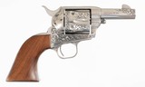 COLT
SAA
SHERIFFS MODEL 45LC
NICKEL ENGRAVED
3"
45LC
SMOOTH WOOD GRIPS
YEAR 1984 - 2 of 11