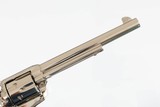COLT
SINGLE ACTION ARMY 3RD GEN
NICKEL
7 1/2"
45 LC
1977
EXCELLENT
BOX - 4 of 14
