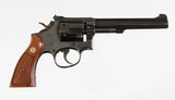 SMITH & WESSON
17-3
BLUED
6"
22LR
6 SHOT
CHECKERED WOOD
EXCELLENT
BOX/PAPERS - 2 of 18