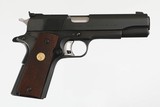 COLT1911 NATIONAL MATCH70 SERIESBLUED5"45 ACP7 ROUNDEXCELLENTBOX AND PAPERS - 2 of 12