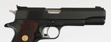 COLT1911 NATIONAL MATCH70 SERIESBLUED5"45 ACP7 ROUNDEXCELLENTBOX AND PAPERS - 4 of 12