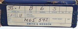 SMITH & WESSON
35-1
BLUE
6" BARREL
22LR
BOX /PAPERS
EXCELLENT - 17 of 17