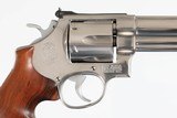 SMITH & WESSON6576"STAINLESS41 MAG6 SHOTWOOD GRIPS W/ FINGER GROOVESEXCELLENTNO BOX - 1 of 12