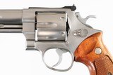 SMITH & WESSON657STAINLESS6 ROUND41 MAG6"CHECKERED WOODEXCELLENTTARGET TRIGGER , HAMMERNO BOX - 6 of 11