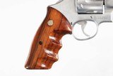 SMITH & WESSON29-2"BUFFED TO THE WHITE"4"44 MAG6 ROUNDWOOD GRIPS W/FINGER GROOVESTARGET HAMMER, TRIGGER, GR - 3 of 11