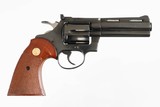 COLTDIAMONDBACK4"BLUED22LR6 ROUNDSCHECKERED WOOD GRIPSEXCELLENTYEAR 1977NO BOX - 1 of 12