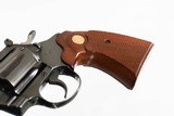 COLTDIAMONDBACK4"BLUED22LR6 ROUNDSCHECKERED WOOD GRIPSEXCELLENTYEAR 1977NO BOX - 8 of 12