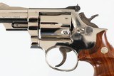 SMITH & WESSON19-4NICKEL2 1/2"357 MAG6 ROUNDWOOD GRIPSPINNED & RECEASED - 6 of 12