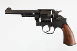 SMITH & WESSON1917 U.S ARMYBLUED45 ACP6 ROUNDSMOOTH WOOD GRIPSLAYNARD LOOPVERY GOODALL MATCHING #'S - 4 of 13