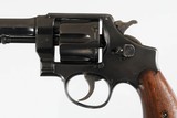 SMITH & WESSON1917 U.S ARMYBLUED45 ACP6 ROUNDSMOOTH WOOD GRIPSLAYNARD LOOPVERY GOODALL MATCHING #'S - 6 of 13