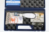 COLT
1911
GOVERNMENT
BRIGHT STAINLESS
5"
38 SUPER
8 ROUND
DOUBLE DIAMOND GRIPS
NEW
FACTORY BOX AND PAPERWORK - 14 of 14