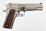 COLT
1911
GOVERNMENT
BRIGHT STAINLESS
5"
38 SUPER
8 ROUND
DOUBLE DIAMOND GRIPS
NEW
FACTORY BOX AND PAPERWORK - 1 of 14