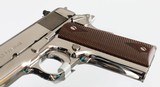 COLT
1911
GOVERNMENT
BRIGHT STAINLESS
5"
38 SUPER
8 ROUND
DOUBLE DIAMOND GRIPS
NEW
FACTORY BOX AND PAPERWORK - 8 of 14