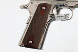 COLT
1911
GOVERNMENT
BRIGHT STAINLESS
5"
38 SUPER
8 ROUND
DOUBLE DIAMOND GRIPS
NEW
FACTORY BOX AND PAPERWORK - 5 of 14